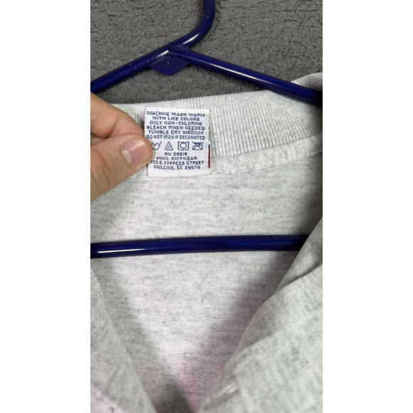 Vintage Stott Vending Shirt Mens Large Gray Dart League Rochester NY 1998 90s - Picture 4 of 16